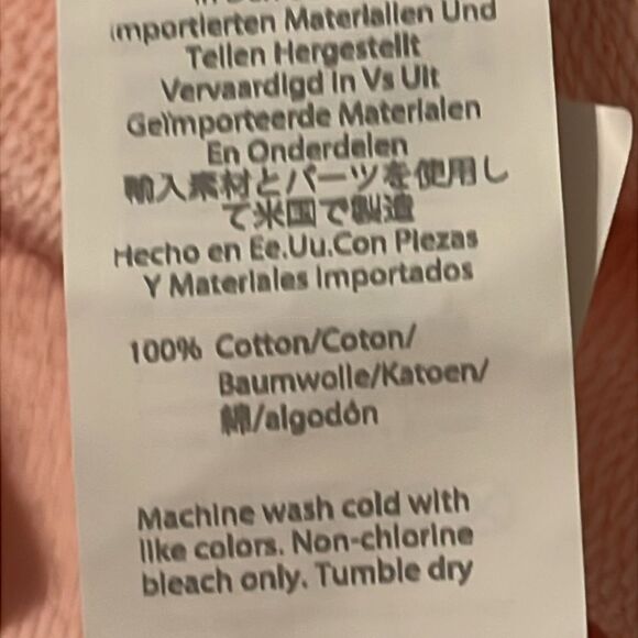 New! J. CREW X GIRLS INC Pink Sweatshirt Size Small - Picture 9 of 9